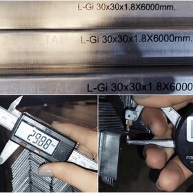 เหล็กฉาก GI 1³/₁₆" (30)