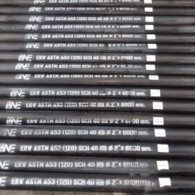 เหล็กท่อสตีม ASTM API SCH40 มีตะเข็บ A53 A
